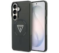 Étui Guess IML Gradient Triangle MagSafe pour Samsung Galaxy S26, noir