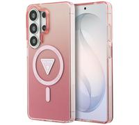 Coque Guess IML Gradient Triangle Logo MagSafe pour Samsung Galaxy S26 Ultra - Pink