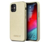Étui Guess Iridescent pour iPhone 12 mini, doré