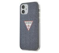 Étui Guess Jeans Collection pour iPhone 12 mini, bleu marine