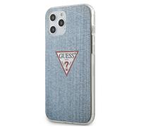 Étui Guess Jeans Collection pour iPhone 12 Pro Max, bleu
