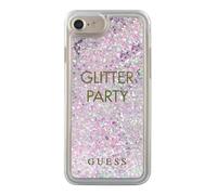 Étui Guess Liquid Glitter Party pour iPhone 6/7/8/SE 2020, violet