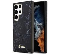 Étui Guess Marble pour Samsung Galaxy S23 Ultra, noir