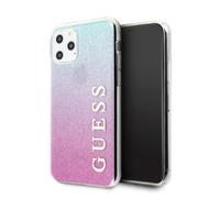 Étui Guess pour iPhone 11 Pro Max rose et bleu
