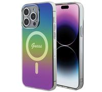 Étui Guess pour iPhone 15 Pro Max 6.7 multicolor étui rigide IML Iridescent MagSafe
