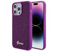 Coque pour iPhone 15 Pro Max - Disco Metal Script (GUHCP15XPMSDGSF) - Fuchsia