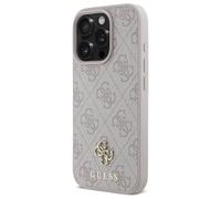 Étui Guess pour iPhone 16 Pro Max 6.9 rose étui rigide 4G Small Classic MagSafe