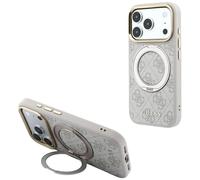 Étui Guess Ring Stand 360 4G pour iPhone 18 Pro Max / 17 Pro Max, rose