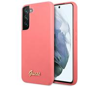 Étui Guess Script Metal pour Samsung S22+ fuchsia