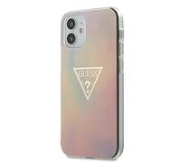 Guess GUHCP12SPCUMCGG01 Tie & Die Collection Coque Rigide pour iPhone 12 Mini 5,4" Rose