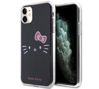 Étui Hello Kitty IML Kitty Face pour iPhone 11, noir