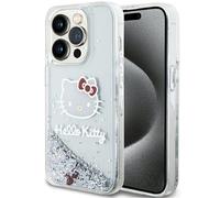 Étui Hello Kitty Liquid Glitter Charms pour iPhone 14 Pro