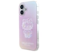 Étui Hello Kitty pour iPhone 16 6.1 rose étui rigide IML 50TH Anniversary Magsafe