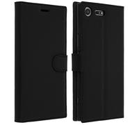 Étui Housse Clapet Portefeuille pour Sony Xperia XZ Premium Noir