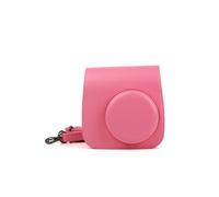Etui housse de protection en cuir pour Fujifilm Instax Mini 8/ 8+/ 9 - Rose foncé