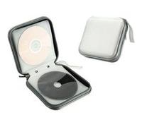 Etui housse de protection portable pour 40 disques CD/DVD - Blanc G