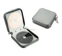 Etui housse de protection portable pour 40 disques CD/DVD - Gris G