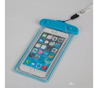 Etui Housse Etanche Iphone Ipad Samsung Passeport Argent, Couleur: Bleu, Modele: Smartphone