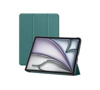Etui Housse iPad Air 13" 2025 Design Trifold Support Modulable Vert