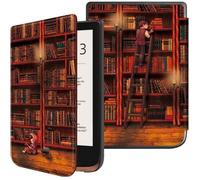 Etui Housse liseuse pour Vivlio Touch Lux 4 Touch Lux 5 Touch HD 3 Coque Rabat Vivlio Bibliothèque