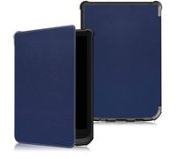 Etui Housse - Pocketbook - Touch Lux 4/5 - Cuir synthétique - Bleu - Compatible Touch HD 3 Color