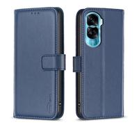 Étui housse portefeuille - NOBRAND - Honor 90 Lite 6.7"" - Cuir PU - Antichoc & fentes cartes - Support stand