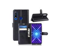 Etui Housse Portfeuille pour Honor 9X - Noir