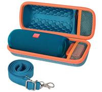 Étui & Housse pour JBL Flip 6/5 - Pochette de Protection pour JBL Flip Essential 2, Accessoire étanche, Pratique, Vert