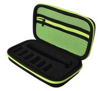 Étui Housse pour Rasoir Électrique,pour Rasoir Électrique Phil-QP2630/30, QP2530/30, QP2520/30,Étui de Transport Résistant aux Chocs et Imperméable, EVA Étui Rigide,Vert