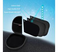 Étui Housse pour Soundcore by Anker Life Q20i Q30 Q35 Q45 Q20 Wireless Casque Bluetooth Noir