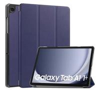 Etui Samsung Galaxy TAB A11 Plus / 11+ 11 pouces 4G / LTE / 5G Smartcover pliable bleu navy avec stand - Housse coque de protection Galaxy TAB A11 Plus / 11+ SM-X210 / SM-X215 / SM-X216 - Accessoires
