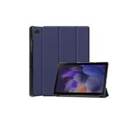 Etui Samsung Galaxy Tab A8 2021 10,5 Pouces Wifi - 4g/Lte Smartcover Pliable Bleu Navy Avec Stand - Housse Coque De Protection Tab A8 2021 10.5 Pouces Sm-X200 / Sm-X205 / Sm-X207 - Accessoires Tablette Pochette Xeptio : Exceptional Smart Case !