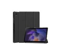 Etui Samsung Galaxy Tab A8 2021 10,5 Pouces Wifi - 4g/Lte Smartcover Pliable Noir Avec Stand - Housse Coque De Protection Samsung Galaxy Tab A8 2021 10,5 Pouces - Accessoires Tablette Pochette Xeptio : Exceptional Smart Case !