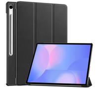 Etui Samsung Galaxy Tab S10 Lite 5G Smartcover pliable noir avec stand - Housse coque de protection Samsung Galaxy Tab S10 Lite 5G - Accessoires tablette pochette XEPTIO : Exceptional Smart case !