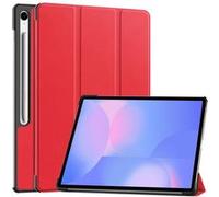 Etui housse protection Smartcover rouge pour Samsung Galaxy TAB S10 FE+ / Galaxy Tab S10 FE PLUS 13,1 pouces Pochette coque XEPTIO