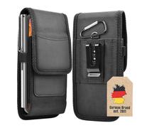 cadorabo Etui pour Portable avec Clip Ceinture Compatible avec Honor 50 / Huawei Nova 9 en Noir -360 degrés Etui de Protection avec Passant pour Ceinture -Etui Ceinture avec Mousqueton et Porte-Stylo