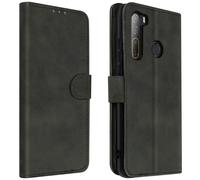 Etui Pour HTC Desire 20 Pro Clapet Porte-cartes Fonction Support Noir