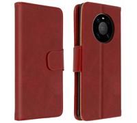 Étui Huawei Mate 40 Pro / Pro Plus Portefeuille Ultra-résistante Clapet - Rouge