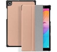 Étui Huawei MatePad T8 Support Vidéo Design Fin Rose Gold