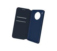 Étui Huawei Nova 8i et Honor 50 Lite Portefeuille Fonction Support Vidéo Bleu