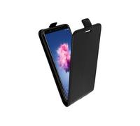 Etui Huawei P Smart Housse Clapet Vertical Porte-carte Coque Silicone gel Noir