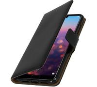 Etui Huawei P20 Pro Housse cuir portefeuille clapet coque silicone noir