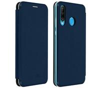 Étui Huawei P30 Lite/P30 Lite XL Simili-Cuir Porte-carte Support Vidéo Bleu