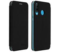 Étui Huawei P30 Lite/P30 Lite XL Simili-Cuir Porte-carte Support Vidéo Noir