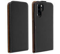 Etui Huawei P30 Pro Housse Clapet Vertical Porte-carte Noir
