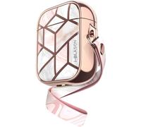 Étui i-Blason Cosmo Series conçu pour les Airpods 2e génération/1re génération 360 Protection élégante en marbre pour AirPods Compatible avec
