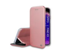 Etui IBROZ Oppo Find X5 Etui Cuir Rose Gold