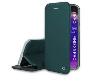Etui IBROZ Oppo Find X5 Pro Etui Cuir Kaki