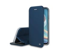 Ibroz - Etui Oppo Reno 4z Cuir Bleu