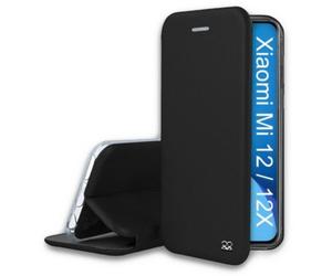 Etui IBROZ Xiaomi 12/12x Etui Cuir Noir